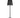 Black 61.6-inch tall outdoor LED floor lamp for patios and commercial entryways