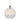 Contemporary globe pendant featuring milky white glass diffuser and dimmable LED light