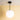 Modern NH 35 ceiling light by Artemide with blown glass diffuser and brass accent for home or commercial interiors