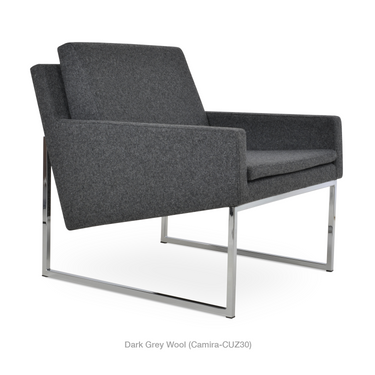 Nova Metal Armchair Fabric by SohoConcept - New