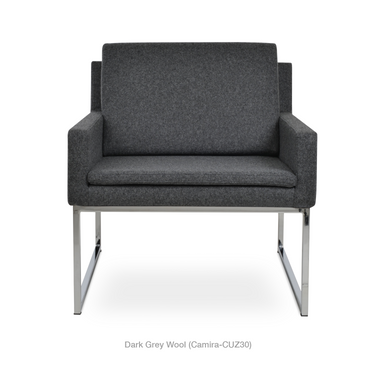 Nova Metal Armchair Fabric by SohoConcept - New