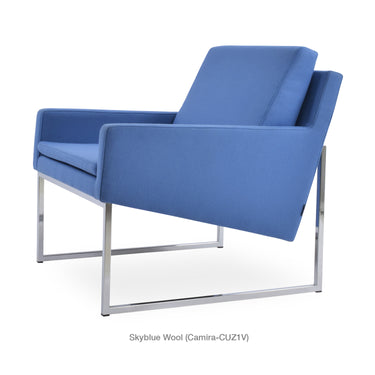 Nova Metal Armchair Fabric by SohoConcept - New