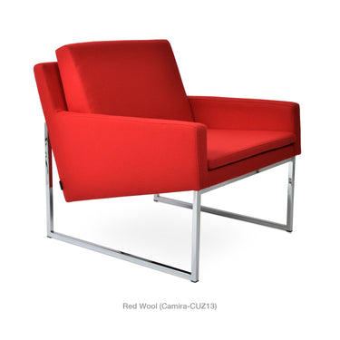 Nova Metal Armchair Fabric by SohoConcept - New