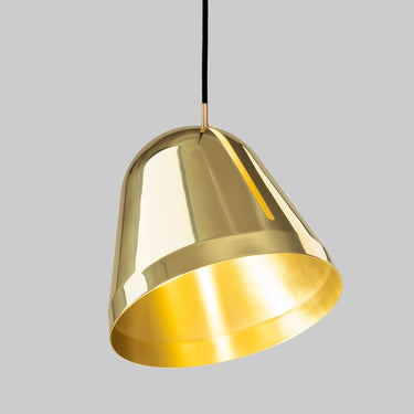 Tilt Large Pendant in Solid Brass — Nyta, view 6
