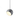 Tilt Globe Adjustable Pendant, Matte Gray — Nyta, view 7