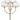 Close-up of the Oluce Lyndon 351 candelabra globes in ivory