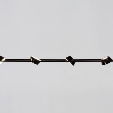 Seed Design Olo Ring Linear Pendant Black