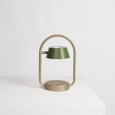 Seed Design Olo Ring Portable Table Lamp Olive Green