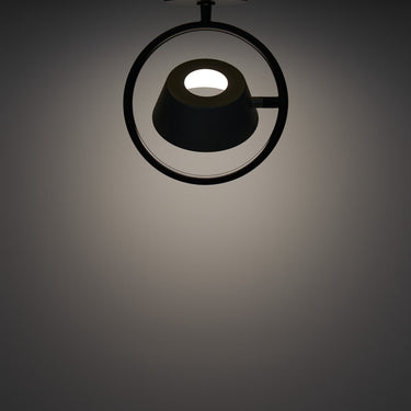 Seed Design Olo Ring Wall/Ceiling Lamp Black
