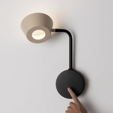 Seed Design Olo Arm Wall Lamp Oatmeal