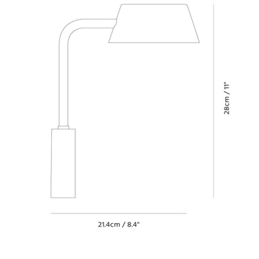 Seed Design Olo Arm Wall Lamp Gold