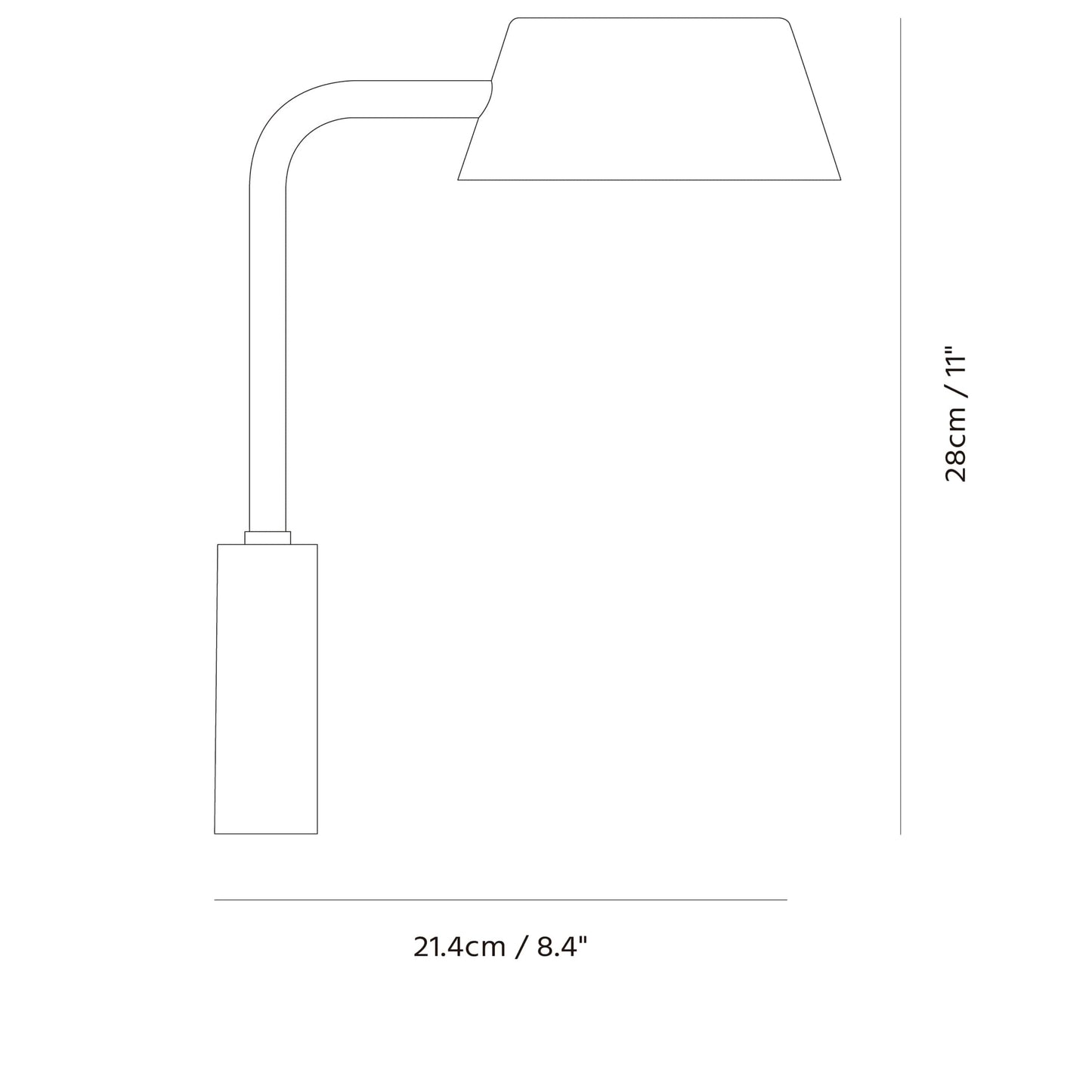 Seed Design Olo Arm Wall Lamp Oatmeal