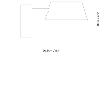 Seed Design Olo Wall Lamp Gold