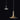 Close-up of the Kin large pendant's glowing methacrylate disc