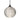 Kristall 8 outdoor cord pendant: Glitter | Besa Lighting