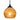 Jilly outdoor pendant, Vapor Amber globe on black | Besa Lighting