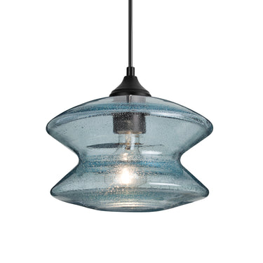 Zen outdoor cord pendant: Blue Bubble | Besa Lighting
