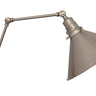 House of Troy Otis Double Arm Satin Nickel Wall Sconce