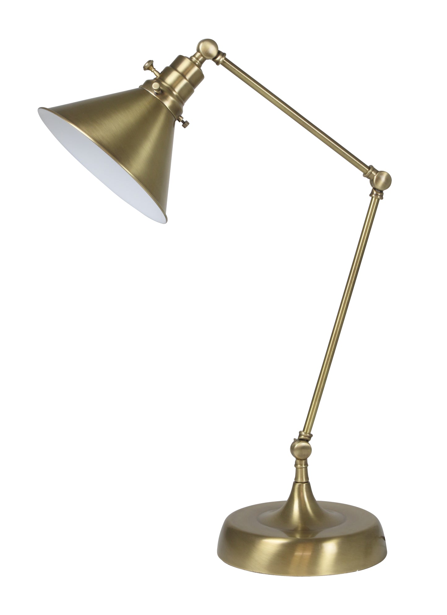 House of Troy Otis Industrial Table Lamp OT650-AB-MS