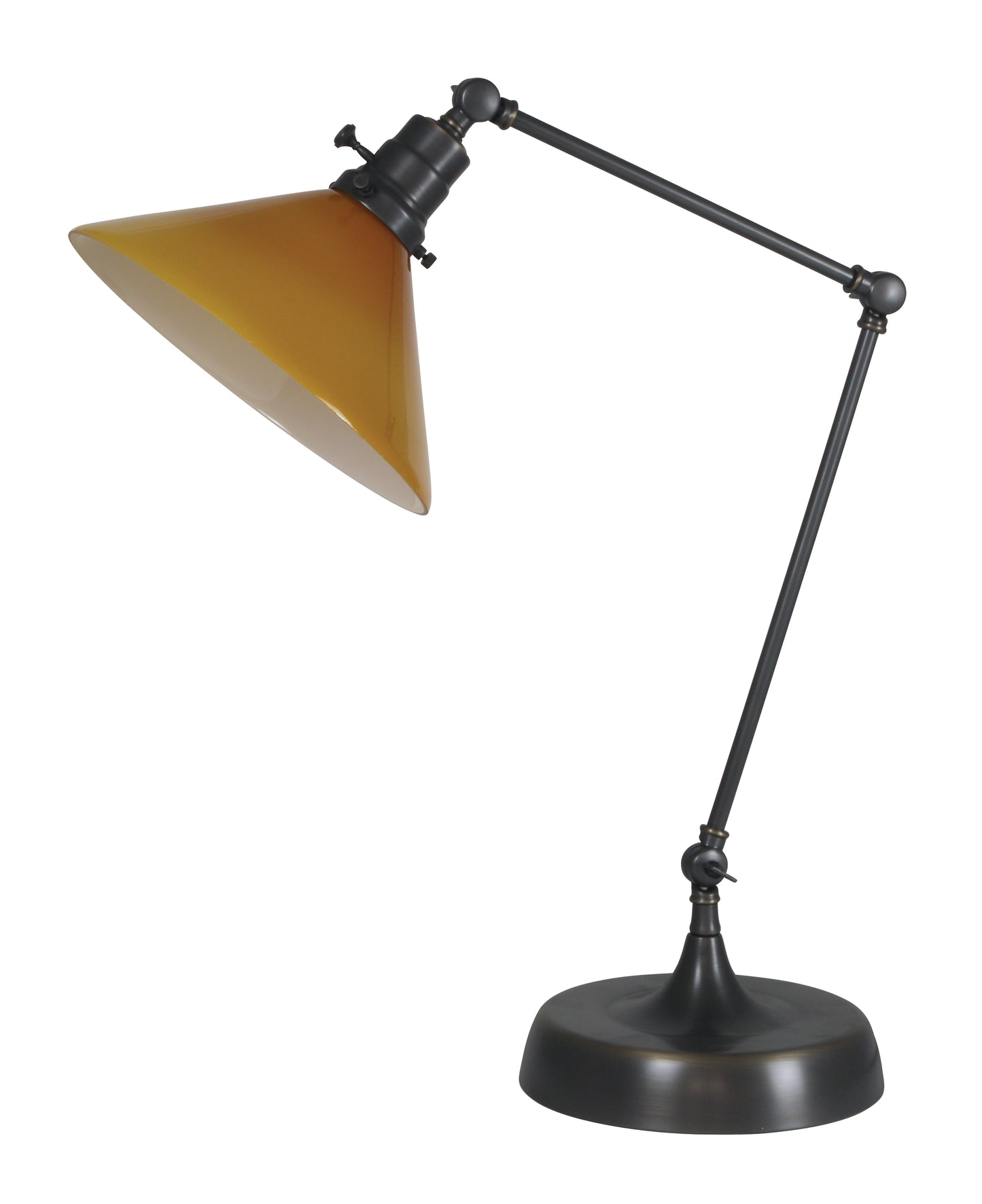 House of Troy Otis Industrial Table Lamp OT650-OB-AM