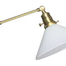 House of Troy Otis Industrial Wall Swings-Direct Wire Only