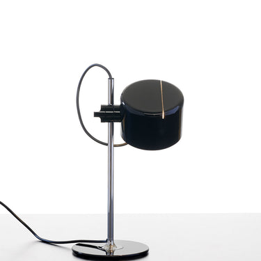 Compact designer bedside table lamp with warm 3000K illumination
