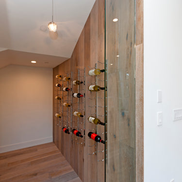 ET2 Orb II bubble glass pendant installed in a room