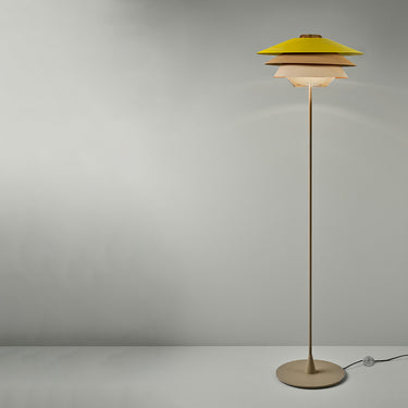 Overlay F floor lamp by Tim Brauns