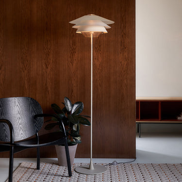Overlay F floor lamp by Tim Brauns
