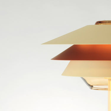Overlay T table lamp by Tim Brauns