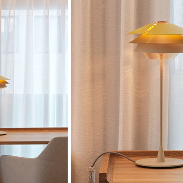 Overlay T table lamp by Tim Brauns