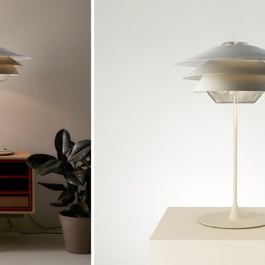 Overlay T table lamp by Tim Brauns