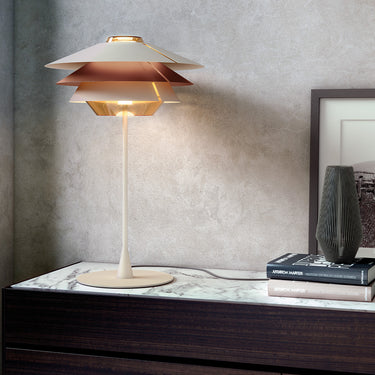 Overlay T table lamp by Tim Brauns