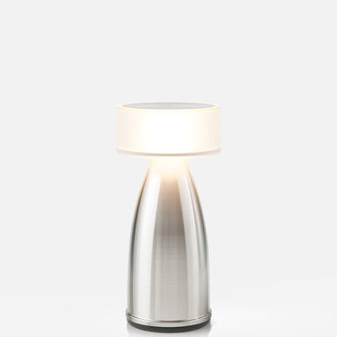 Owl 2 rechargeable lamp by NEOZ – Stainless Steel