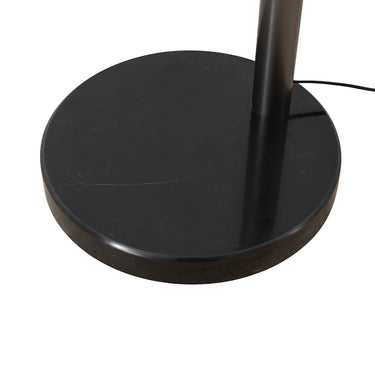Nova of California Palm Springs Arc Floor Lamp 83 Gunmetal Gray Tonal Shades