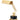 House of Troy Desk/Piano Lamp 10" in Polished Brass with Black Marble