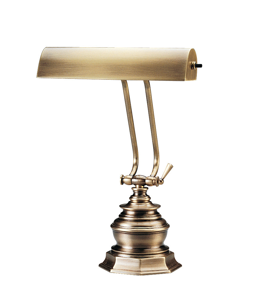 House of Troy Desk/Piano Lamp 10" in Antique Brass P10-111-71