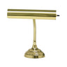 House of Troy Desk/Piano Lamp 10" Gooseneck in Polished Brass