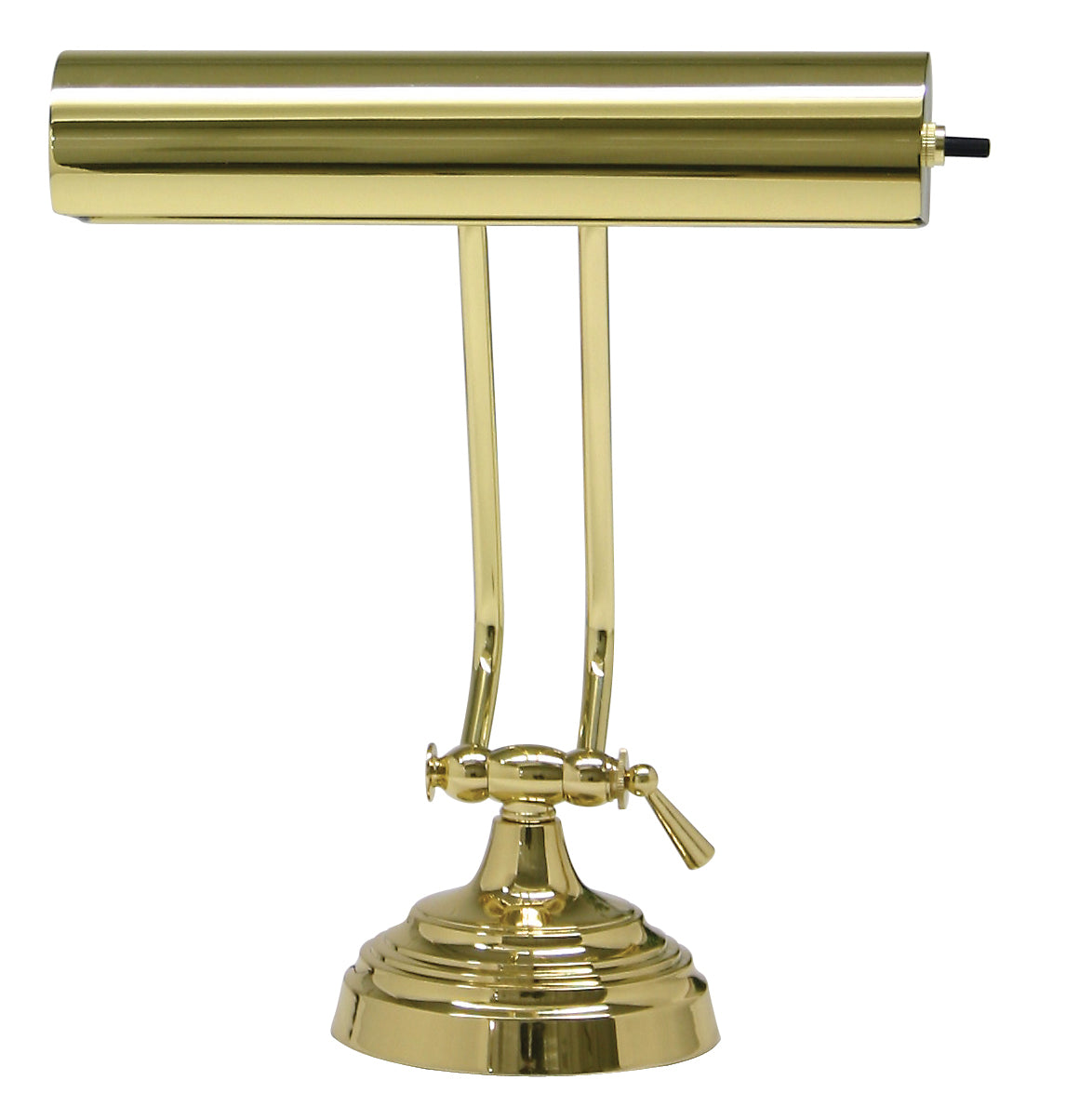 House of Troy Desk/Piano Lamp 10" in Polished Brass P10-131-61