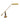 House of Troy Counter Balance Polished Brass and Black Marble Piano/Desk Lamp P10-191-61M