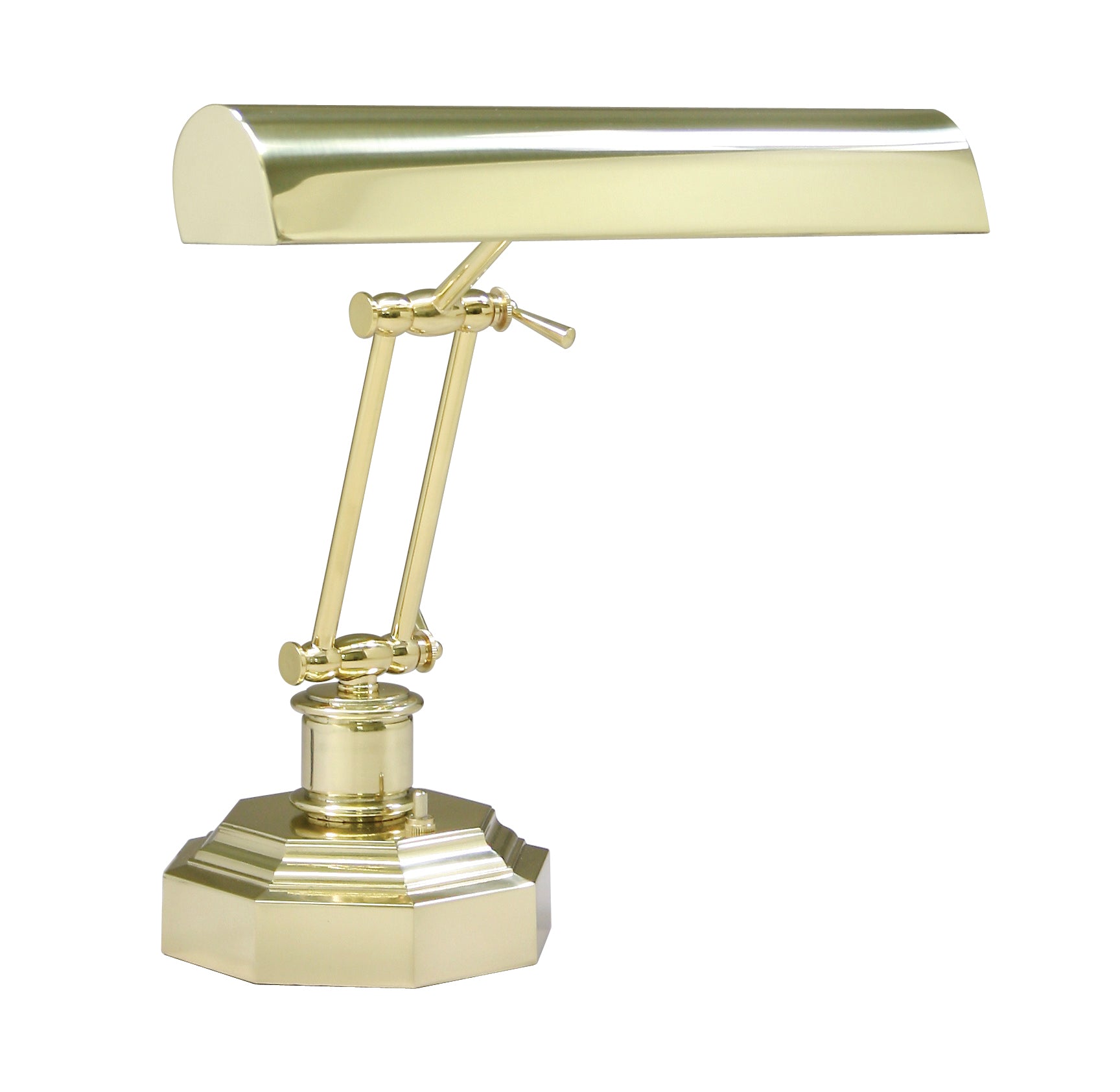 House of Troy Desk/Piano Lamp 14" Polished Brass P14-203