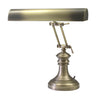 House of Troy Desk/Piano Lamp 14" Antique Brass