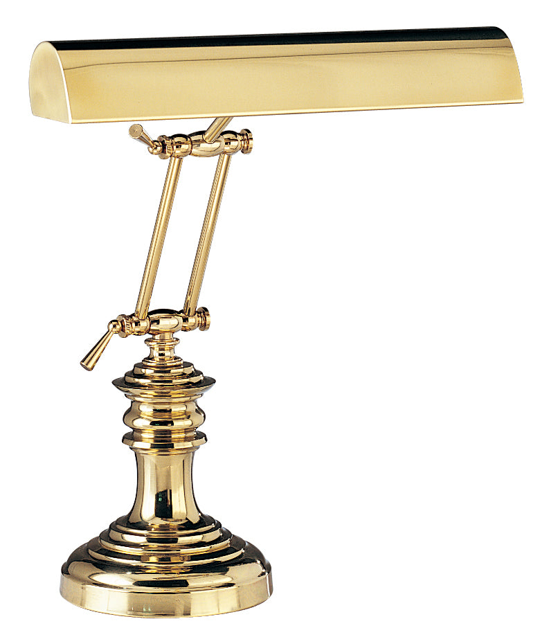 House of Troy Desk/Piano Lamp 14" Polished Brass P14-204