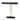 House of Troy Digital Piano Lamp 16" Black with Polished Brass Accents