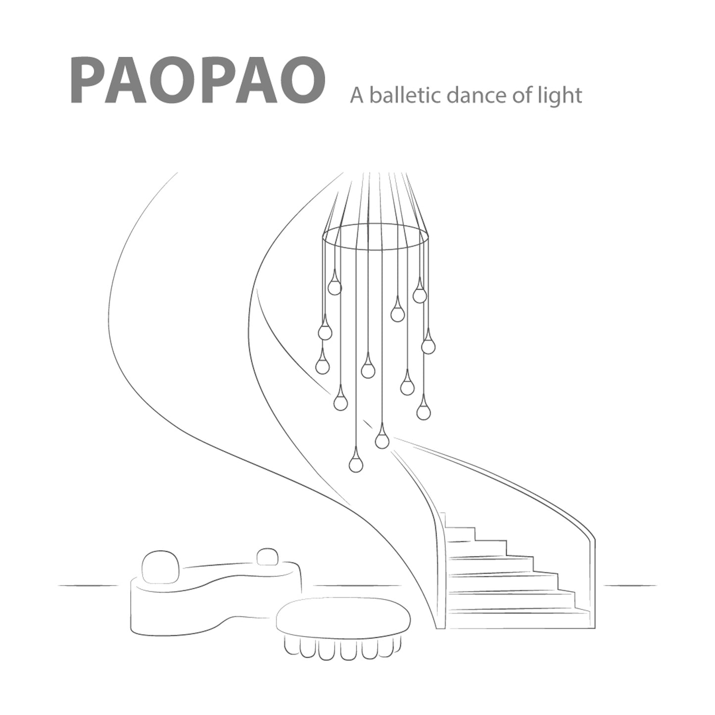 Seed Design Paopao Pendant P12 Gold
