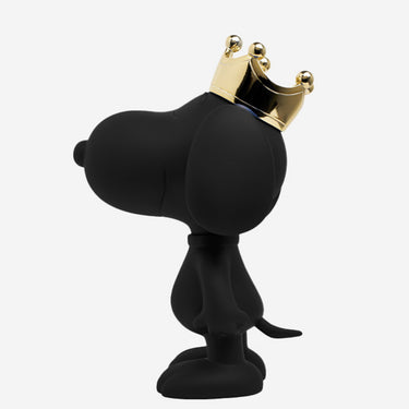 Snoopy Crown by Leblon Delienne, Black & Gold colorway, 31 cm – image 3