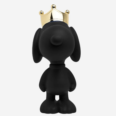 Snoopy Crown by Leblon Delienne, Black & Gold colorway, 31 cm – image 4