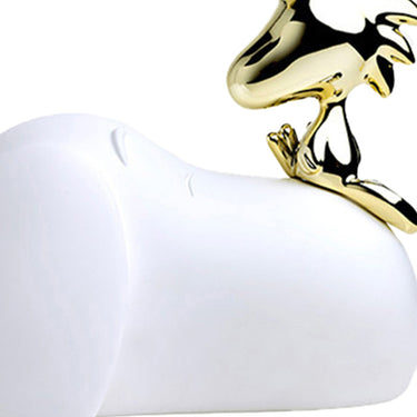 Snoopy & Woodstock by Leblon Delienne, White & Gold colorway, 33 cm – image 6