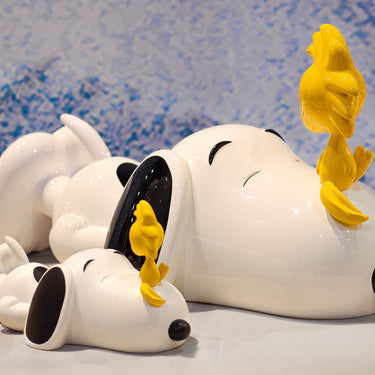 Snoopy & Woodstock by Leblon Delienne, Original (black, white & yellow) colorway, 33 cm – image 3