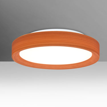 Pella 16 with Cherry glass, straight-on | Besa Lighting